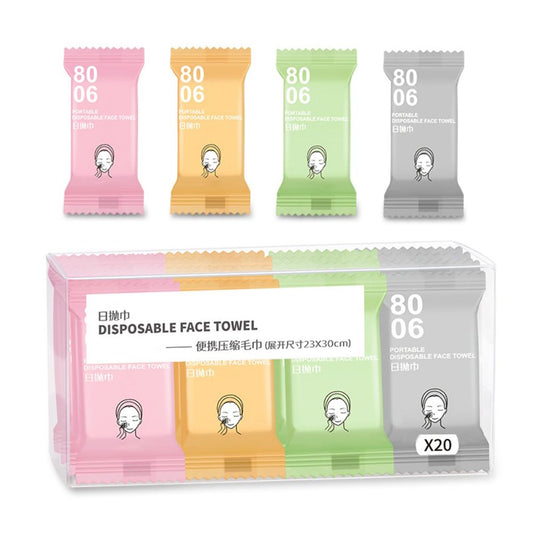 Compressed Travel One Time Towel Portable Camp Outdoor Large and Thick Washcloths Soft Convenient Towels V1294-YM0523-10337967