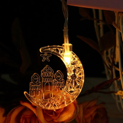 Eid LED Star Moon Light String Mubarak Ramadan Decoration for Home Ramadan Party EID Lantern Decoration V1294-YM0523-10338755