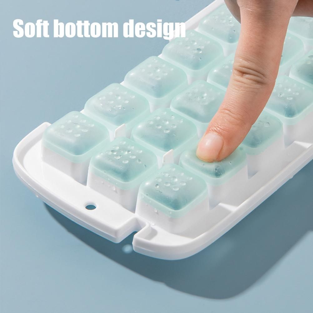 Press Ice Cube Maker Box DIY Ice Tray Mould Quick Ice Maker Box for Whisky Cocktails Juices V1294-YM0523-10338870