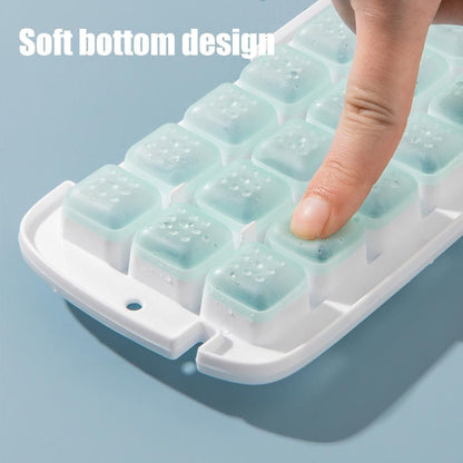 Press Ice Cube Maker Box DIY Ice Tray Mould Quick Ice Maker Box for Whisky Cocktails Juices V1294-YM0523-10338870