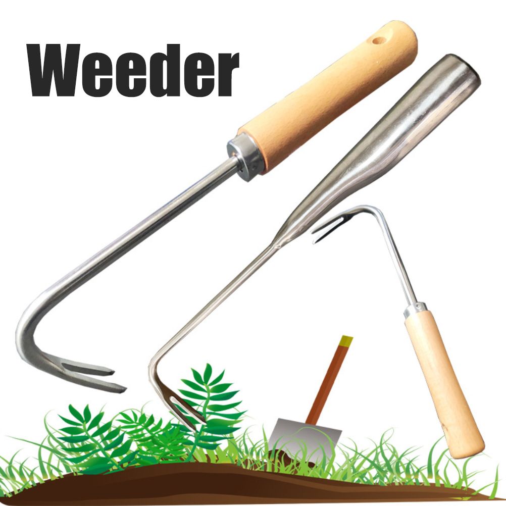 Hand Weed Puller V Shape Weeder Weeding Tools with Handle for Garden Weed Removal Tool Gardening Accessories V1294-YM0523-10340582