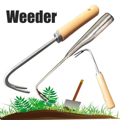 Hand Weed Puller V Shape Weeder Weeding Tools with Handle for Garden Weed Removal Tool Gardening Accessories V1294-YM0523-10340582