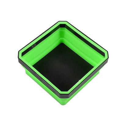 Collapsible Magnetic Parts Tray Tool Tray for Screw Nuts Washers Pins Other Small Parts V1294-YM0523-10340653
