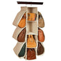 Hanging Purse Handbag Organizer Wardrobe Closet Dust Proof Shelf Rack Bag with 10 Compartments Bag Organizer V1294-YM0523-10340823
