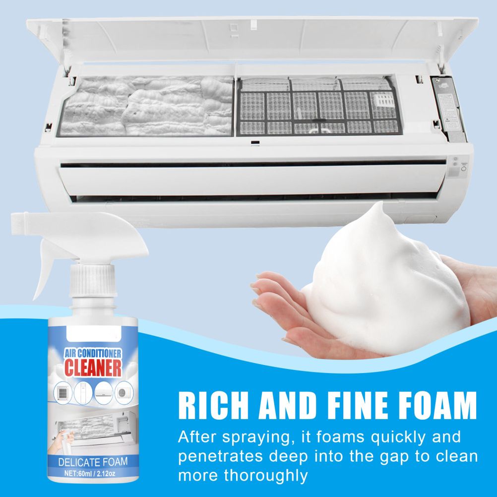 60ML Foaming Cleaner Cleaning Spray for Air Conditioner Cleaning Spray Household Quickly Cleaner V1294-YM0523-10340903