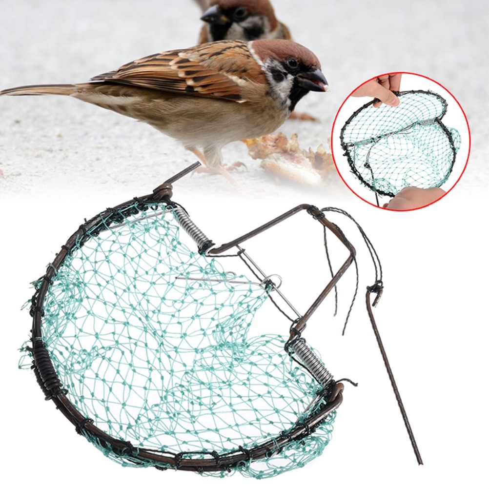Catching Bird Net Pest Control Humane Live Trap Mesh for Sparrows Pigeons Quail and Birds V1294-YM0523-10341055