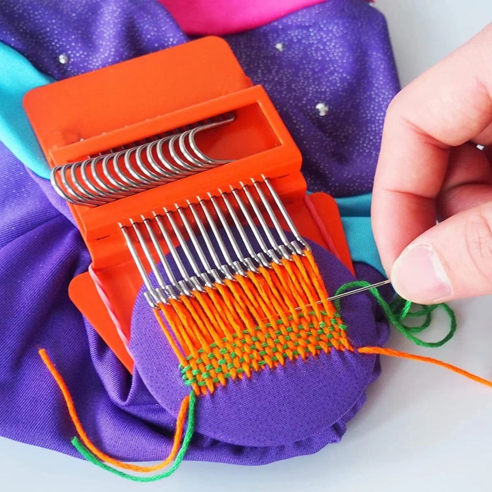 Mini Loom Weave Tool Kit Household Knitting Machine Loom Tamping Machine Speed Weave Tamping Machine V1294-YM0523-10341460