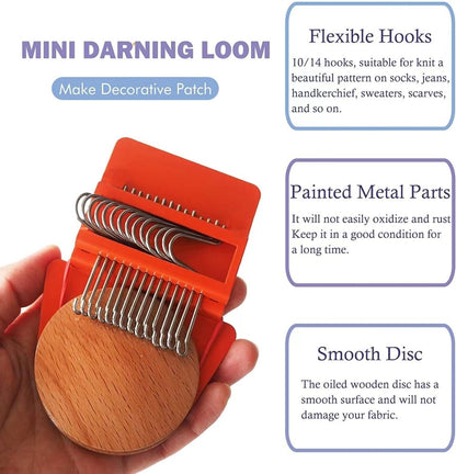 Mini Loom Weave Tool Kit Household Knitting Machine Loom Tamping Machine Speed Weave Tamping Machine V1294-YM0523-10341460