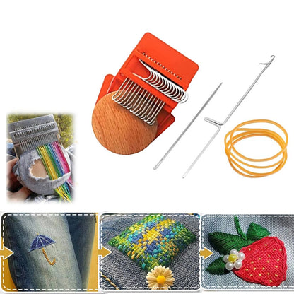 Mini Loom Weave Tool Kit Household Knitting Machine Loom Tamping Machine Speed Weave Tamping Machine V1294-YM0523-10341460