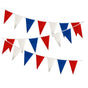 USA Independence Day Red Blue and White Triangular Pennant Banner Bunting Flags Events Decoration V1294-YM0523-10342147