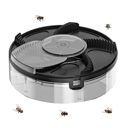 Electric Automatic Rotating Fly Trap Rechargeable Powerful Household Fly Trap for Family Indoor Use V1294-YM0523-10342881