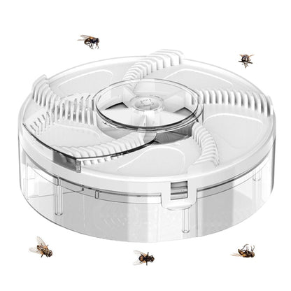 Electric Automatic Rotating Fly Trap Rechargeable Powerful Household Fly Trap for Family Indoor Use V1294-YM0523-10342882