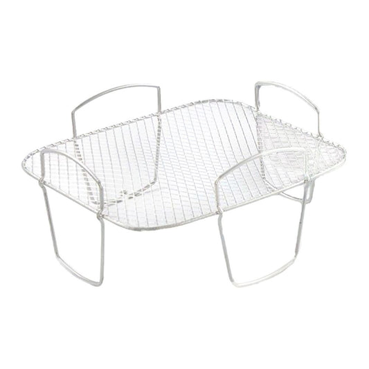 Air Fryer Rack for Air Fryer 304 Stainless Steel Food Dehydrator Rack Toast Rack Grill Air Fryer Accessories V1294-YM0523-10343035