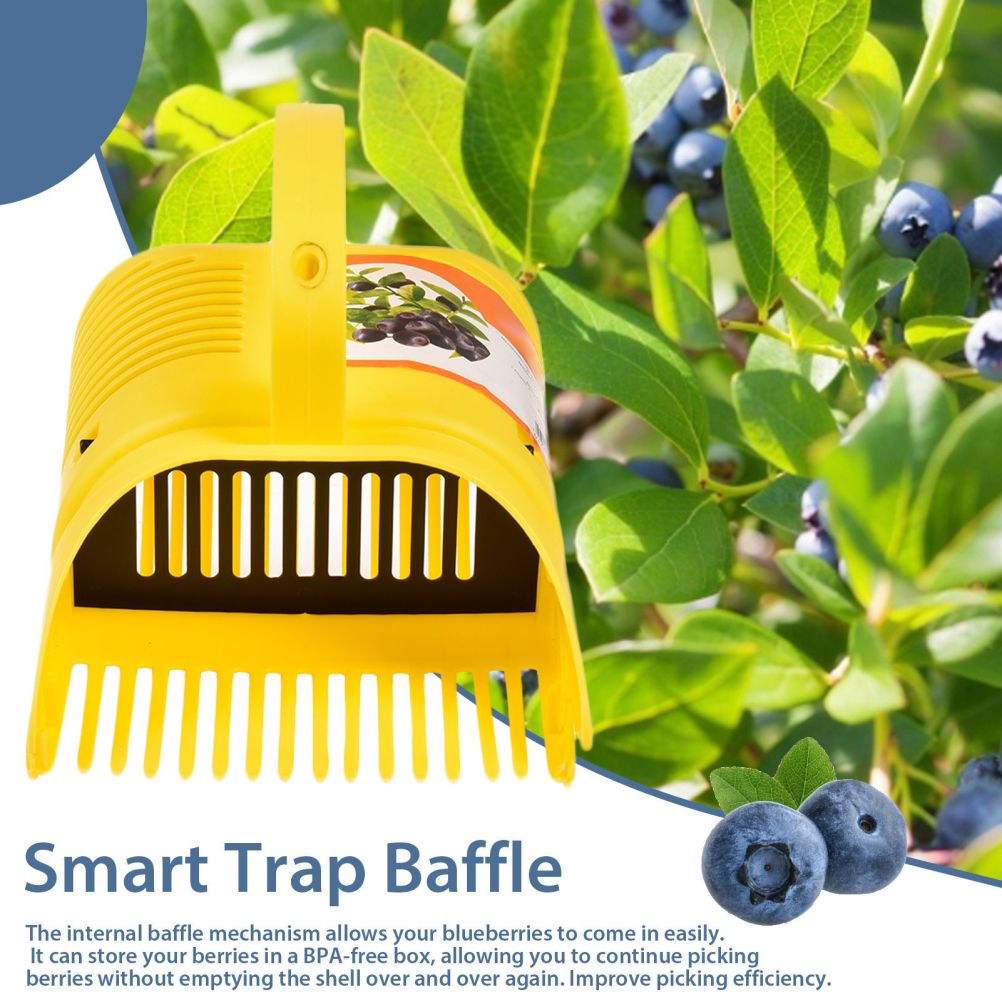 Blueberry Picker Plastic Berry Picker Tool Blueberry Rakes Harvester for Blueberries Lingonberries V1294-YM0523-10343489