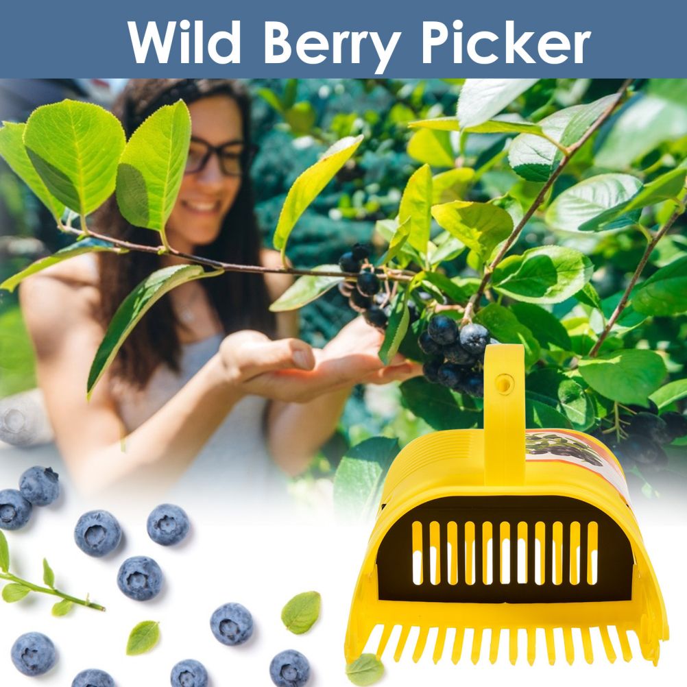 Blueberry Picker Plastic Berry Picker Tool Blueberry Rakes Harvester for Blueberries Lingonberries V1294-YM0523-10343489