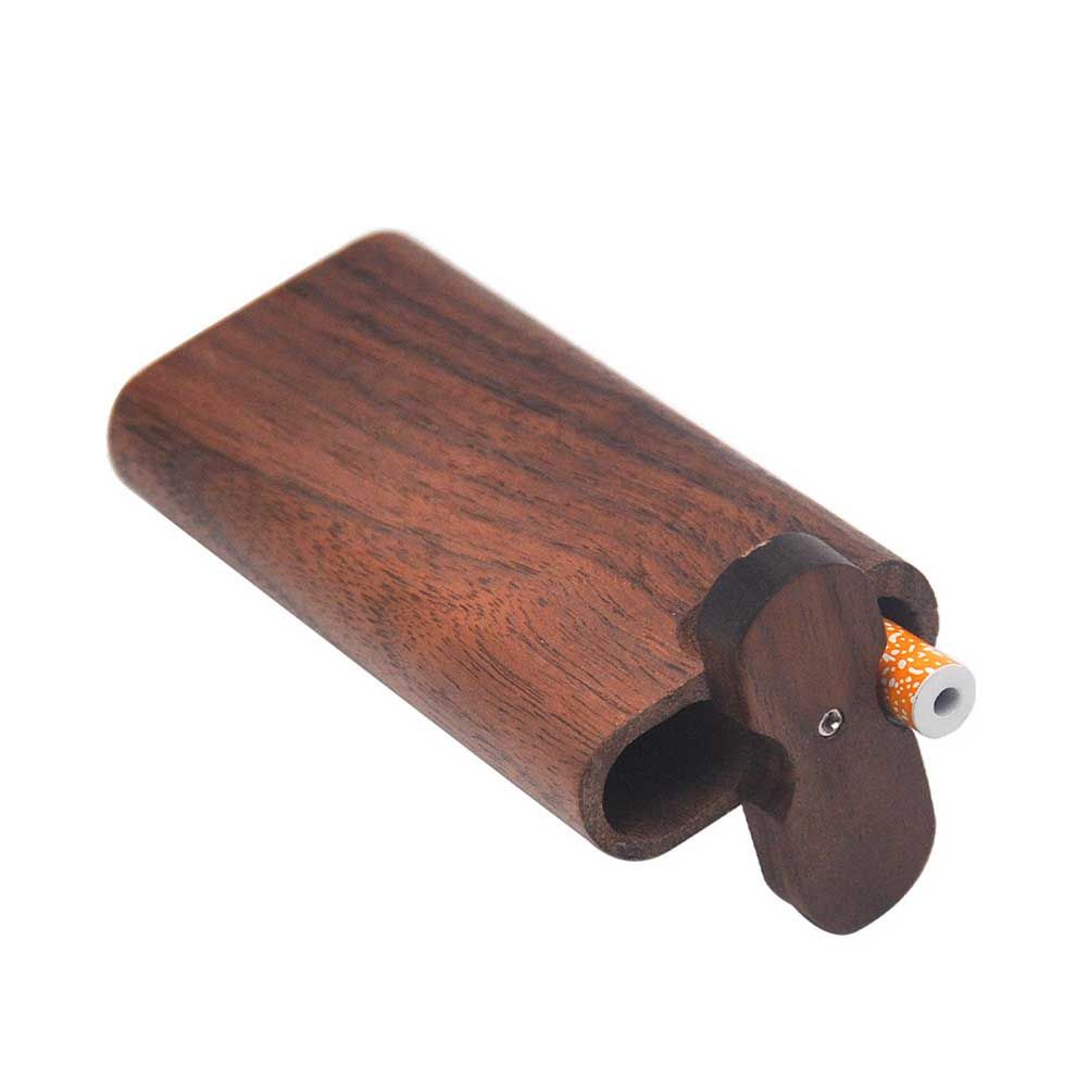 Wooden Storage Walnut Box with Lid Portable Hand Made Wooden Case Artwork Storage Box Holder Men Dad Gift V1294-YM0523-10344172