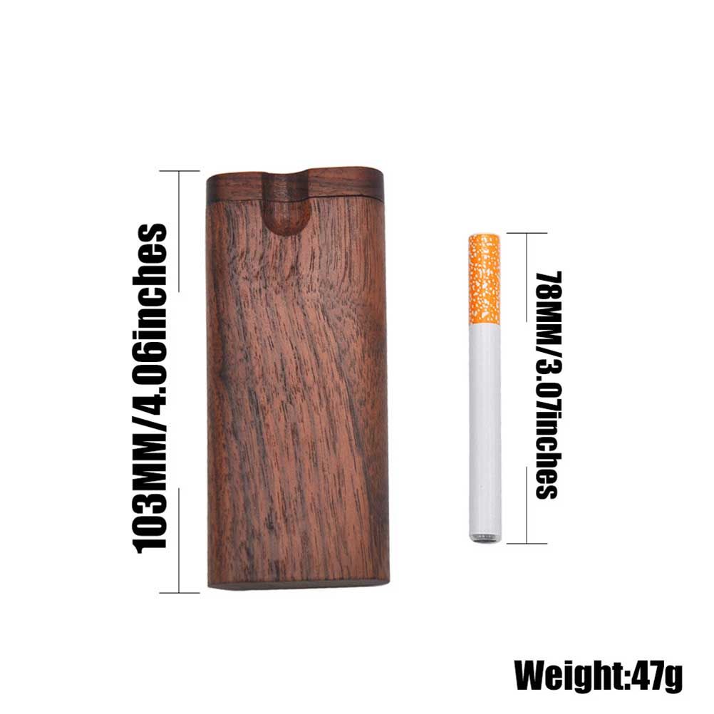 Wooden Storage Walnut Box with Lid Portable Hand Made Wooden Case Artwork Storage Box Holder Men Dad Gift V1294-YM0523-10344172