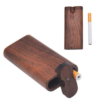 Wooden Storage Walnut Box with Lid Portable Hand Made Wooden Case Artwork Storage Box Holder Men Dad Gift V1294-YM0523-10344172