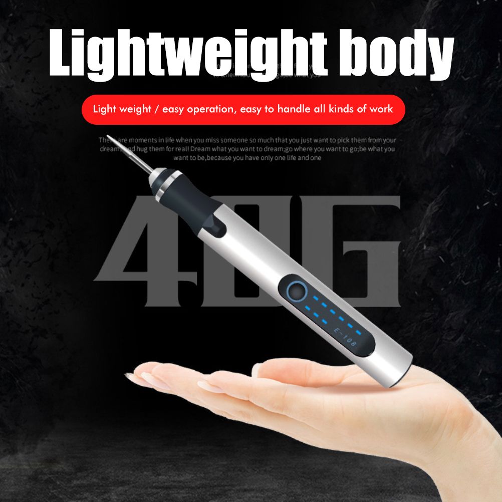 Electric Engraving Pen Portable Mini Engraver Etching Pen Cordless Metal Wood Carving Tools V1294-YM0523-10344197