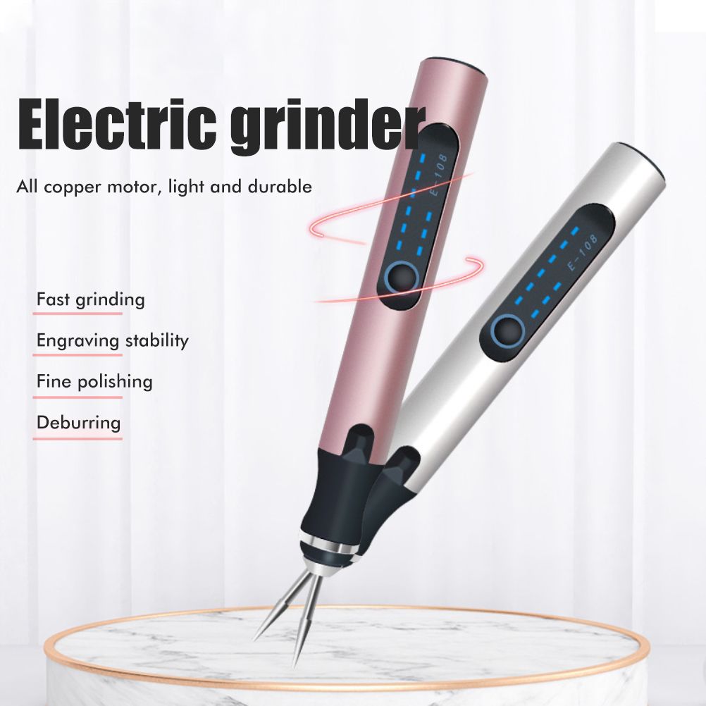 Electric Engraving Pen Portable Mini Engraver Etching Pen Cordless Metal Wood Carving Tools V1294-YM0523-10344198