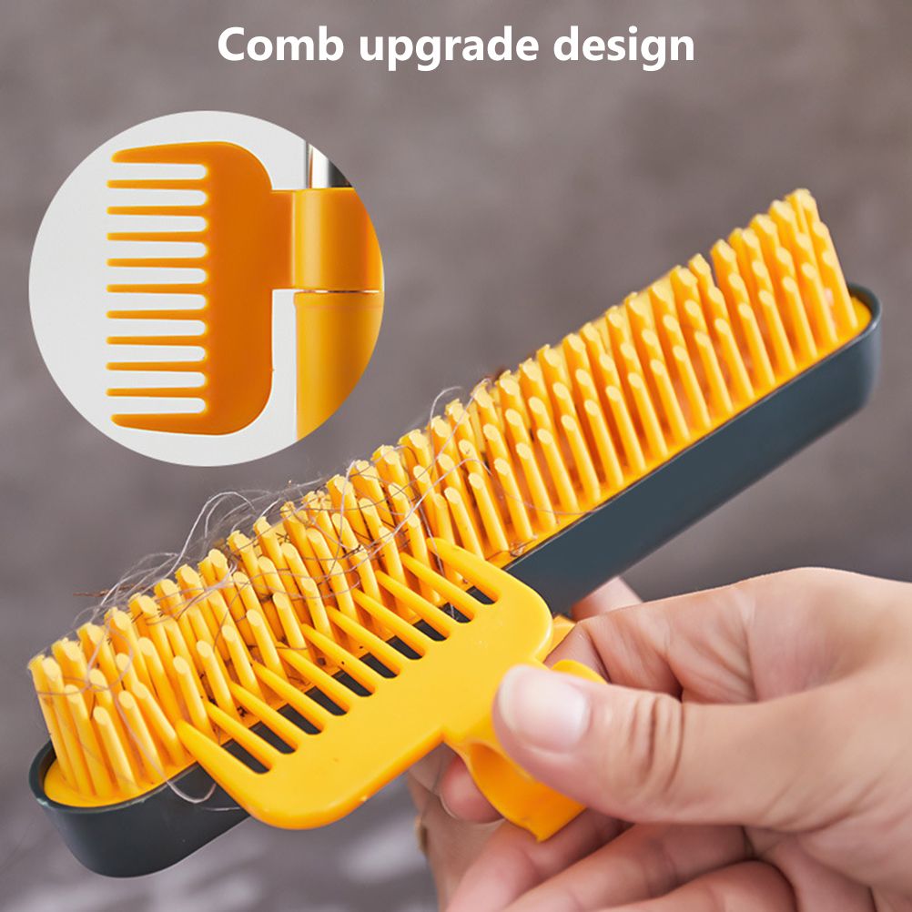 2 in 1 Floor Brush Scrub Brush Cleaning Brush with Adjustable Long Handle Bathroom Kitchen Floor Crevice V1294-YM0523-10344448