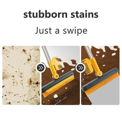 2 in 1 Floor Brush Scrub Brush Cleaning Brush with Adjustable Long Handle Bathroom Kitchen Floor Crevice V1294-YM0523-10344448