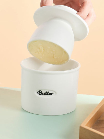 Ceramic Butter Keeper Multipurpose Large Capacity Safe Eco Friendly Ceramic Butter Tank V1294-YM0523-210114TW01-1