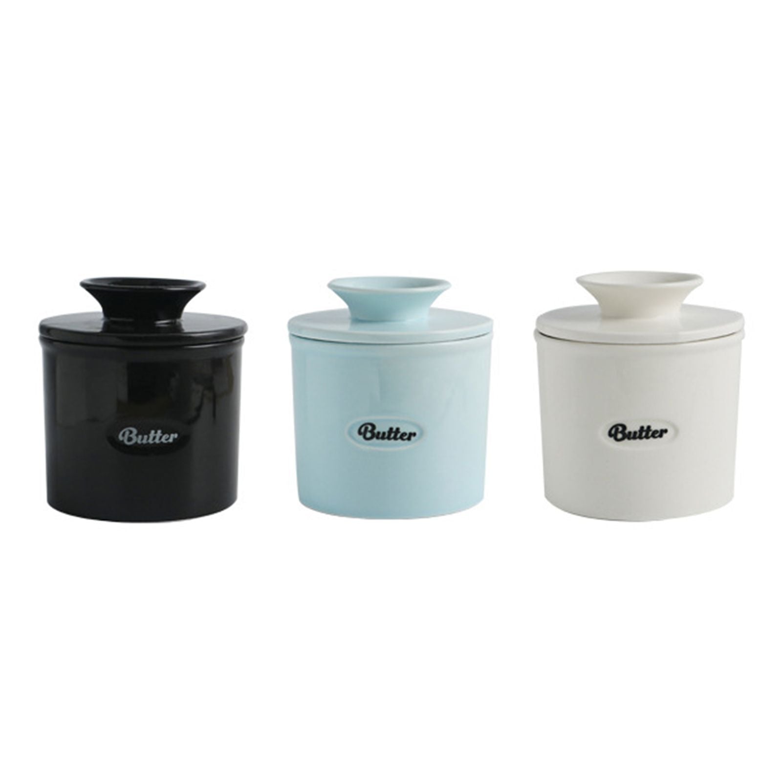 Ceramic Butter Keeper Multipurpose Large Capacity Safe Eco Friendly Ceramic Butter Tank V1294-YM0523-210114TW01-1