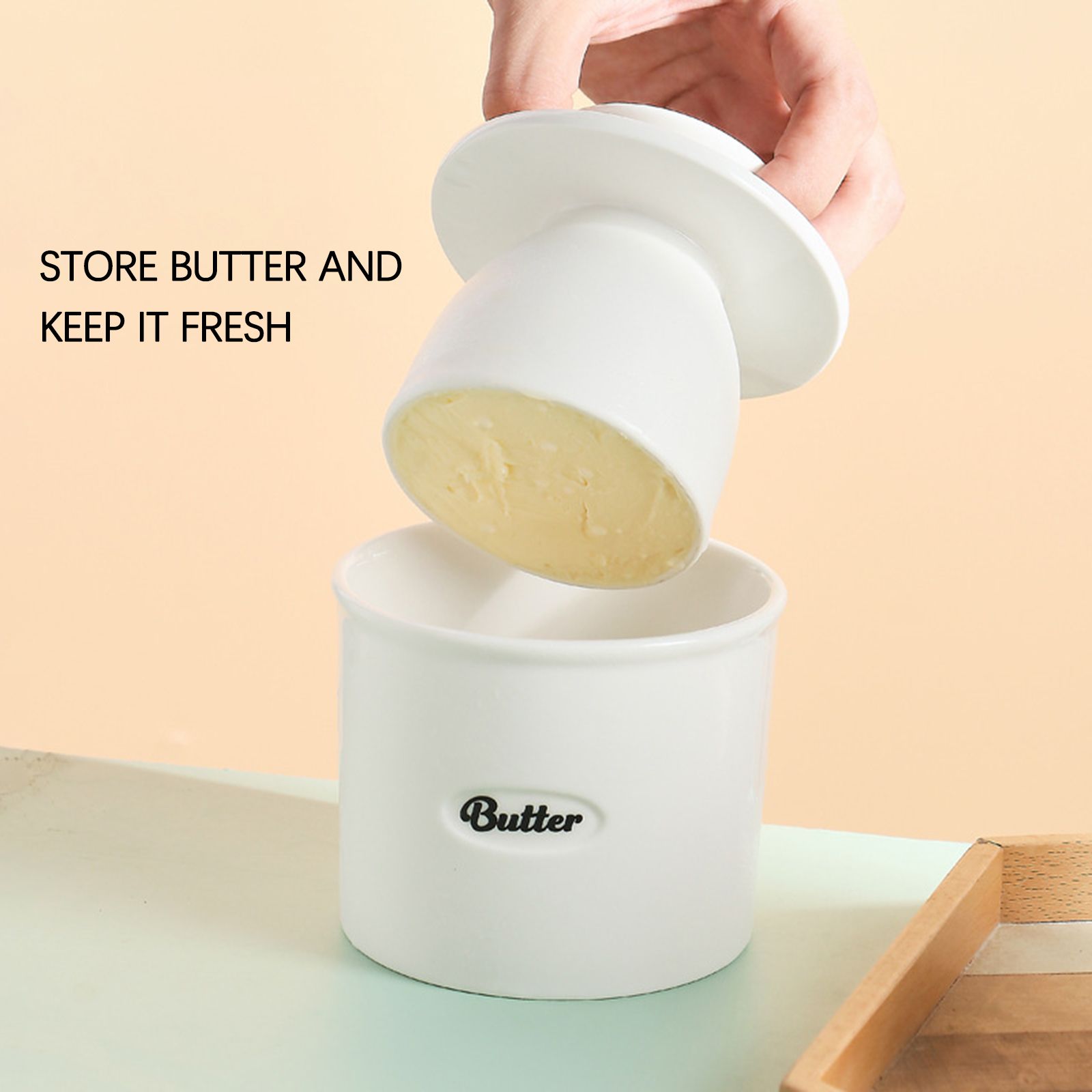 Ceramic Butter Jar Cheese Jar V1294-YM0523-210114TW01-2