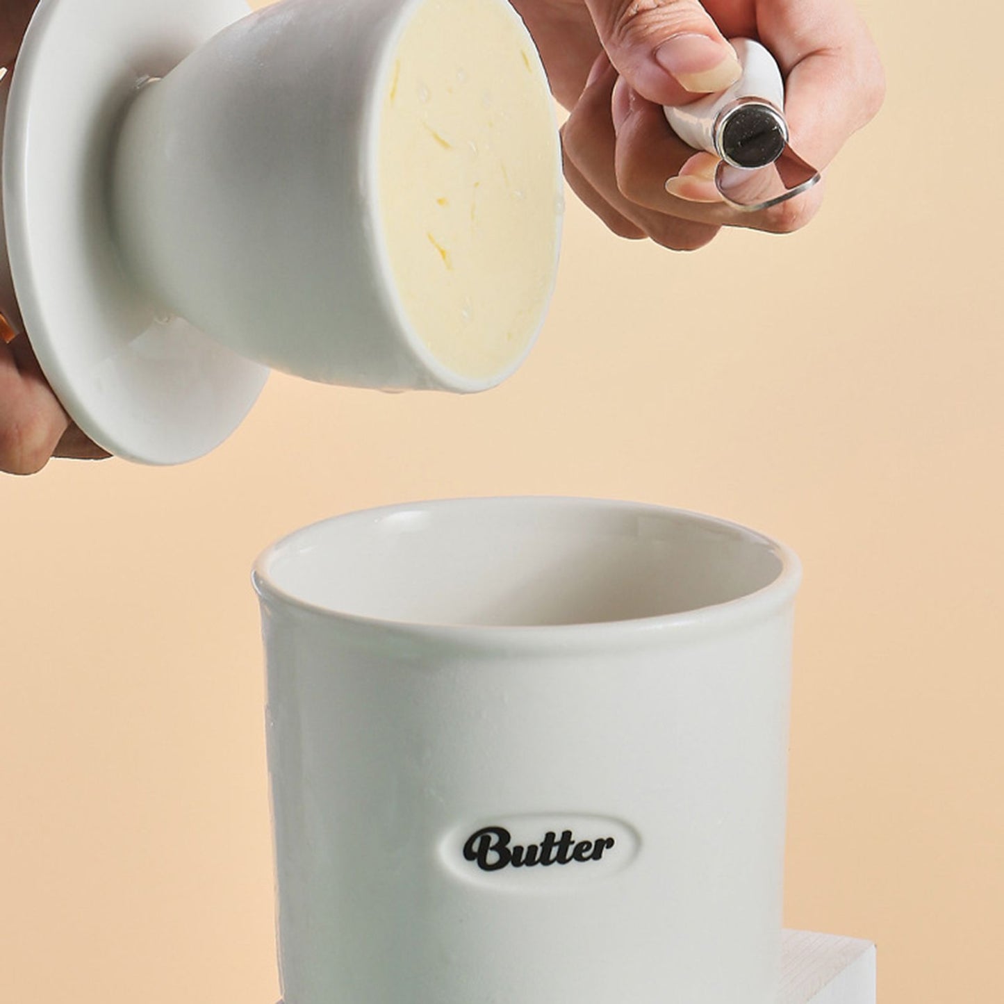 Ceramic Butter Jar Cheese Jar V1294-YM0523-210114TW01-2