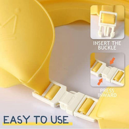 Shower Cap Protective Cute Adjustable Safe Shower Bathing Cap for Toddler Kids V1294-YM0523-210913ZH03-3