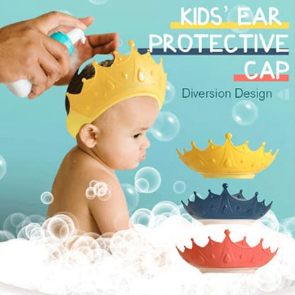 Shower Cap Protective Cute Adjustable Safe Shower Bathing Cap for Toddler Kids V1294-YM0523-210913ZH03-3