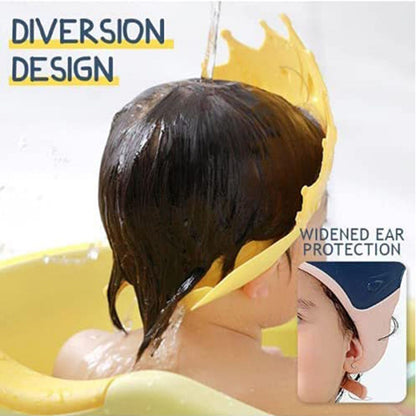 Shower Cap Protective Cute Adjustable Safe Shower Bathing Cap for Toddler Kids V1294-YM0523-210913ZH03-3