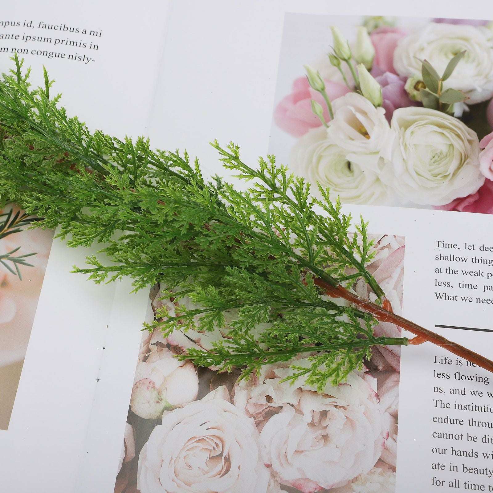 Simulation of Cypress Branches Leaves Simulation Plants for Home Decoration V1294-YM0523-210924SH04-2