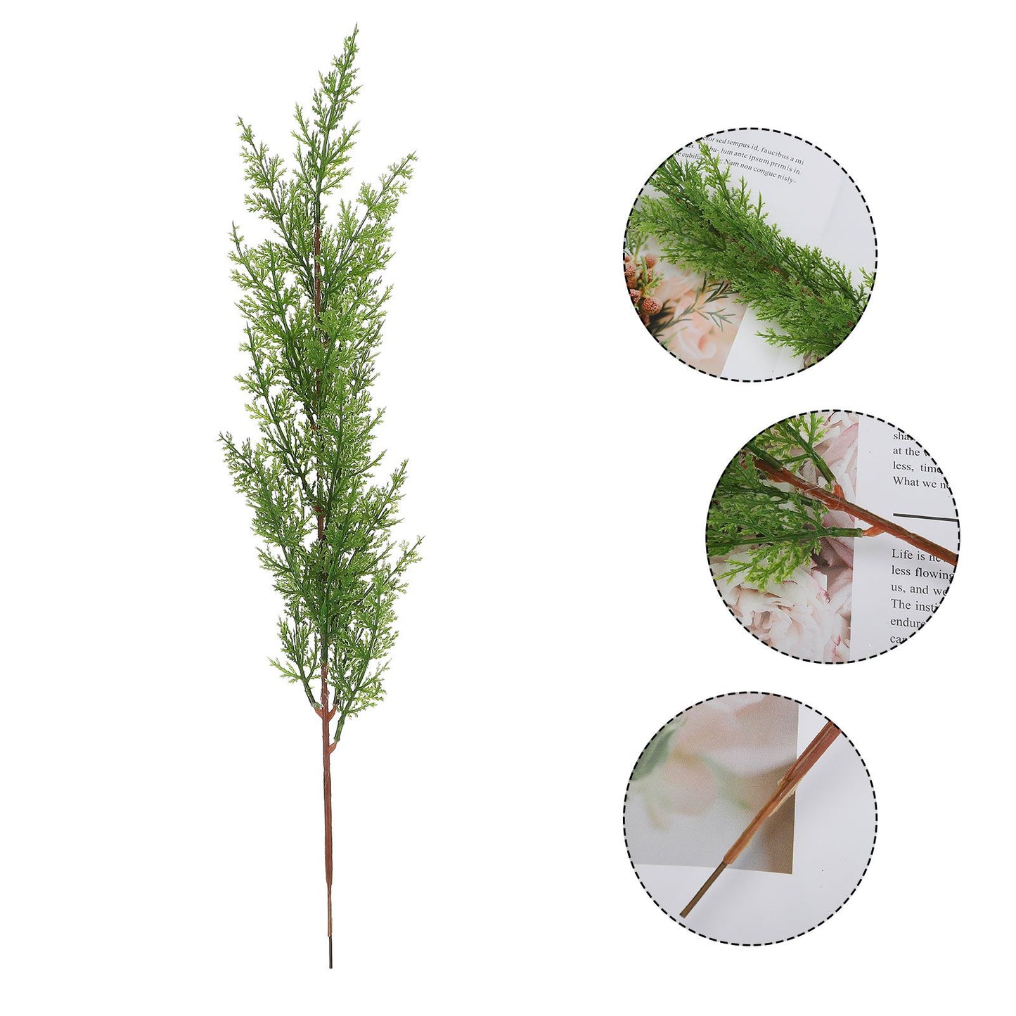 Simulation of Cypress Branches Leaves Simulation Plants for Home Decoration V1294-YM0523-210924SH0432