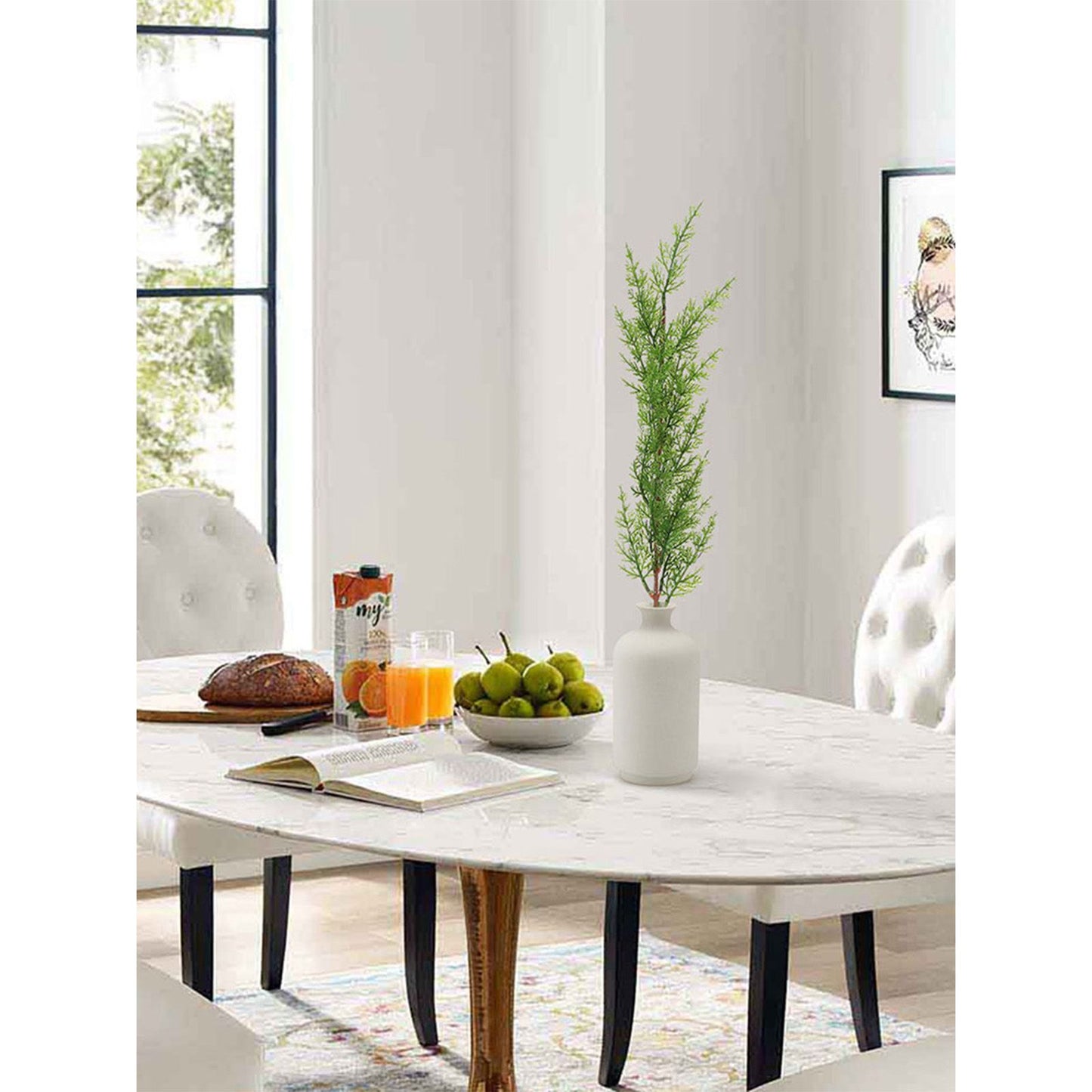 Simulation of Cypress Branches Leaves Simulation Plants for Home Decoration V1294-YM0523-210924SH0432