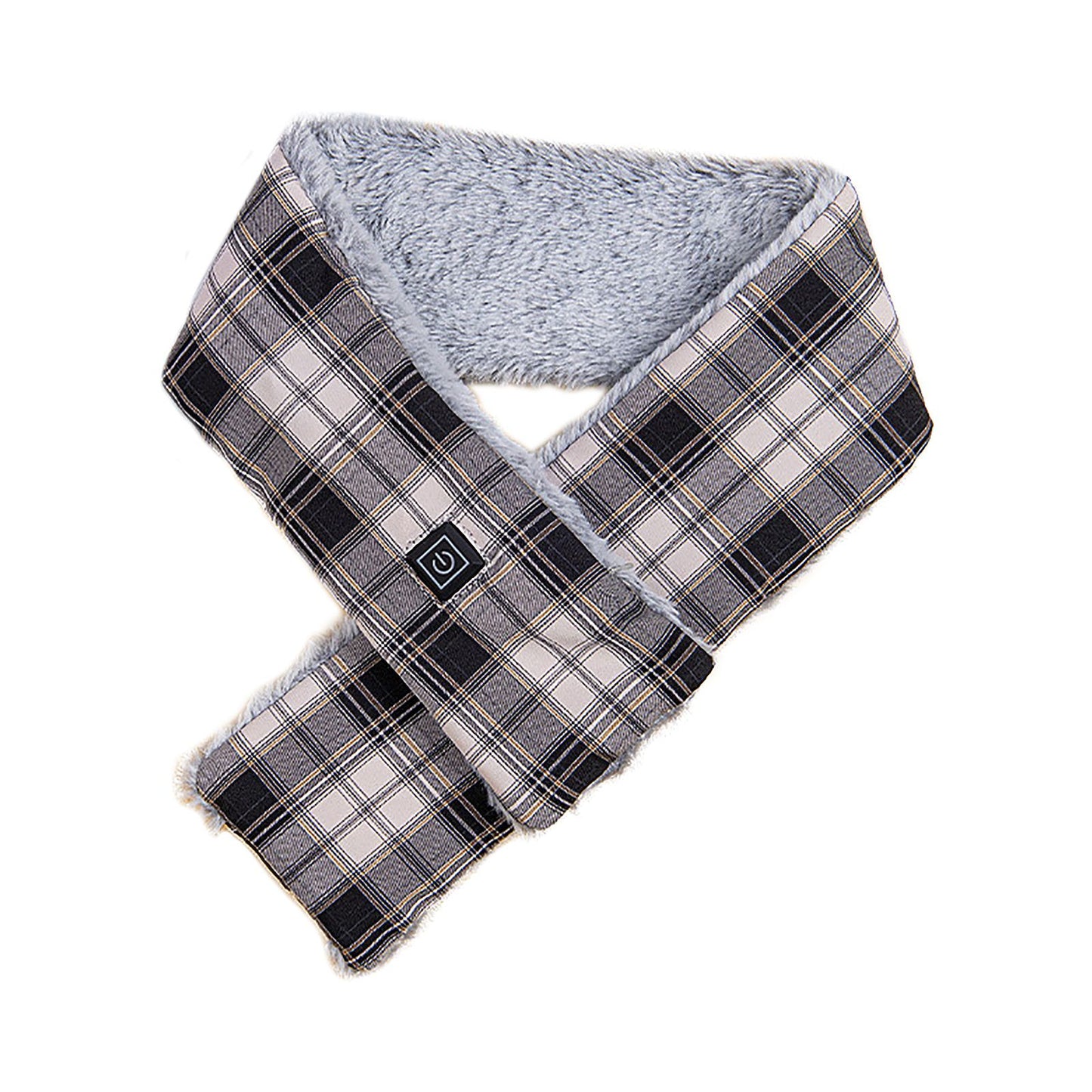 Intelligent USB Charging Heating Scarf Three Grade Temperature Adjustment Plush Neck Protection Fashion V1294-YM0523-211012YA04-1
