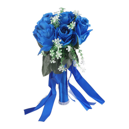 Simulated Rose Bouquet Artificial Wedding Bouquet V1294-YM0523-211014XU0844