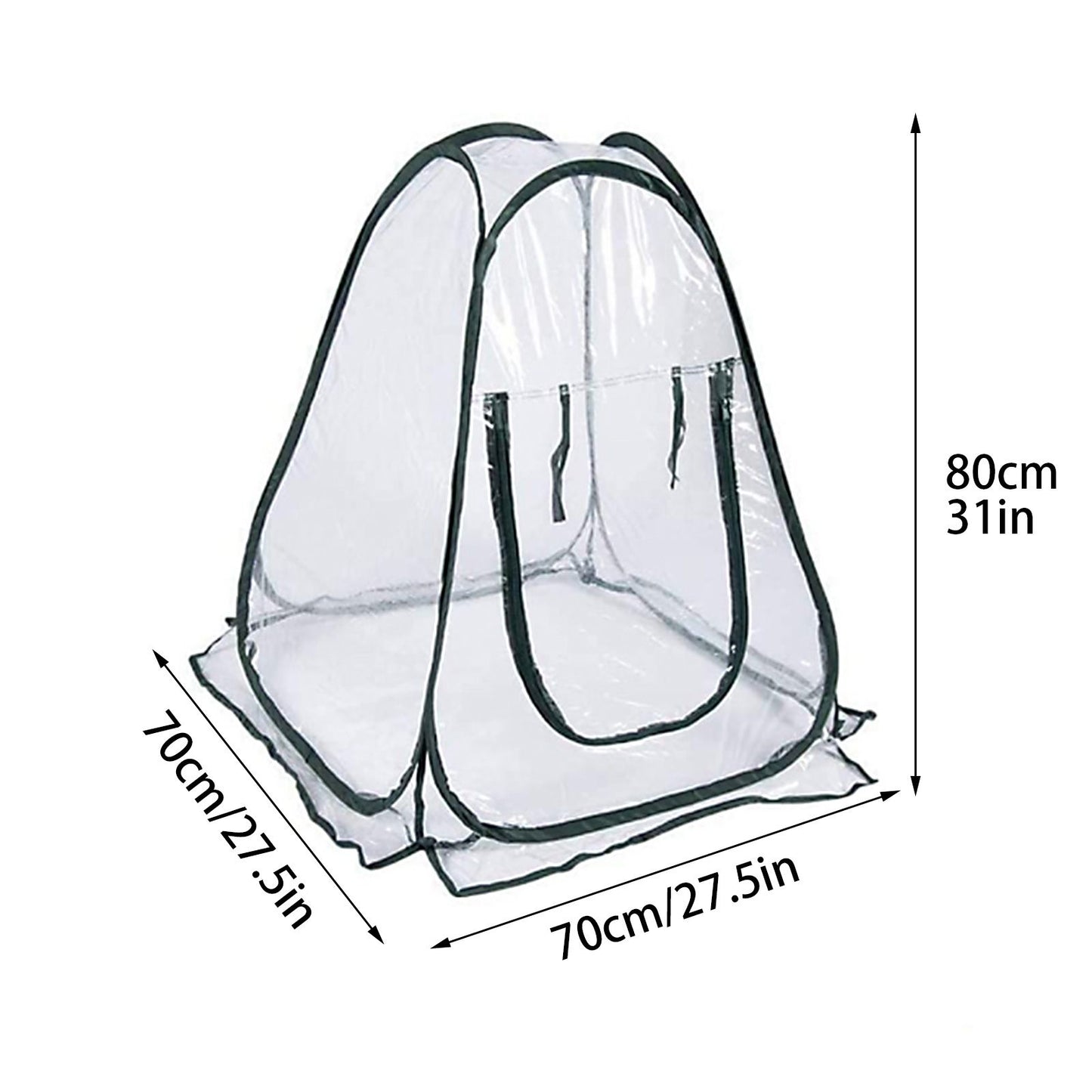 Foldable Portable Mini Home Garden Greenhouse Succulent Flower Warm Cover Windproof Rainproof Greenhouse V1294-YM0523-211018XY02