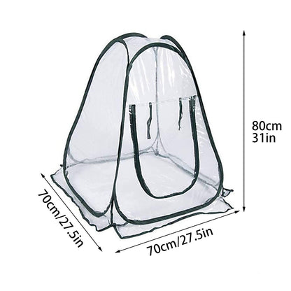 Foldable Portable Mini Home Garden Greenhouse Succulent Flower Warm Cover Windproof Rainproof Greenhouse V1294-YM0523-211018XY02