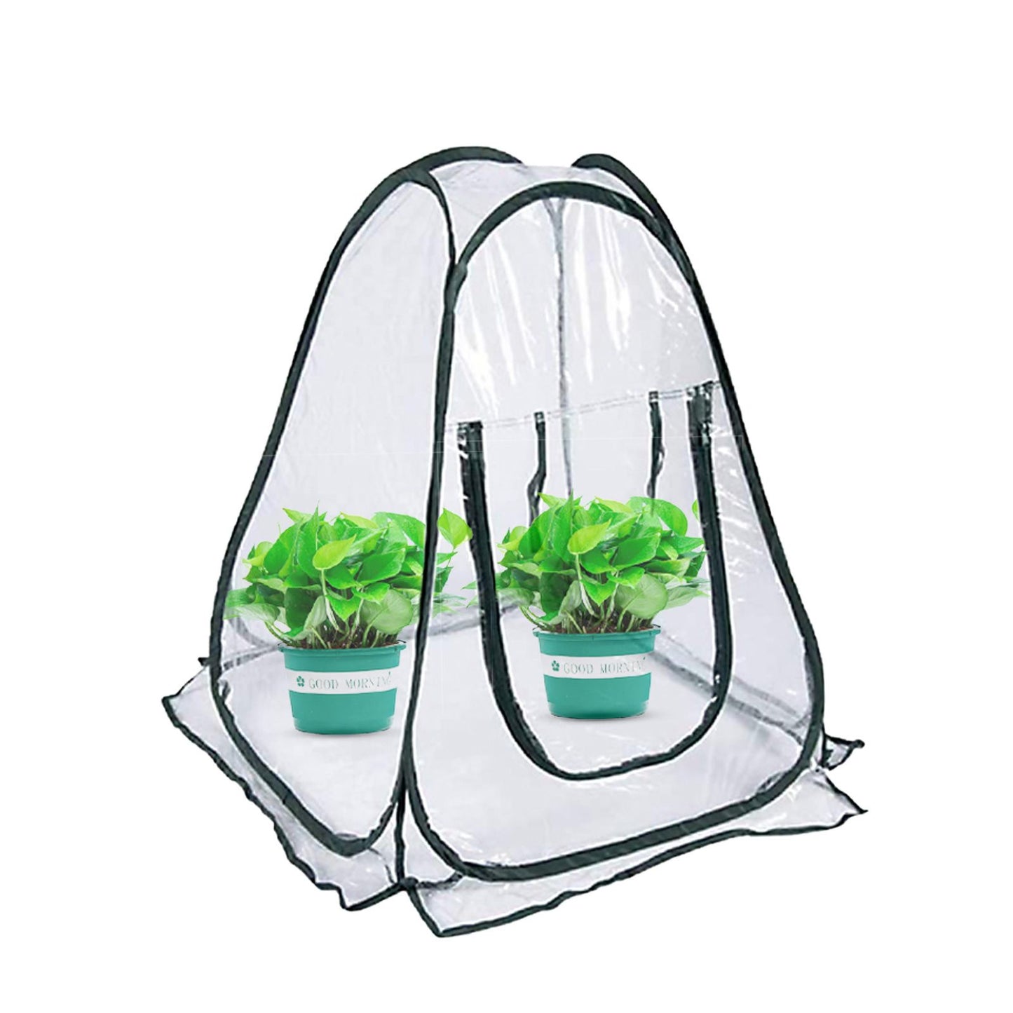 Foldable Portable Mini Home Garden Greenhouse Succulent Flower Warm Cover Windproof Rainproof Greenhouse V1294-YM0523-211018XY02