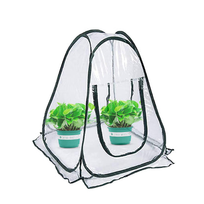 Foldable Portable Mini Home Garden Greenhouse Succulent Flower Warm Cover Windproof Rainproof Greenhouse V1294-YM0523-211018XY02
