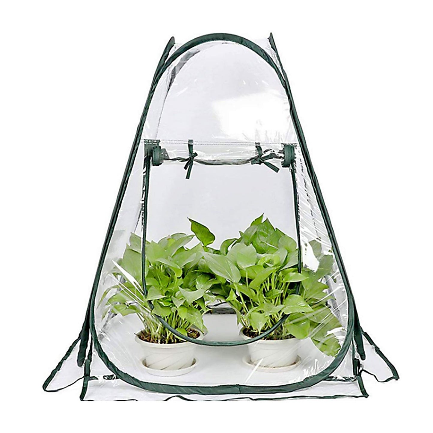 Foldable Portable Mini Home Garden Greenhouse Succulent Flower Warm Cover Windproof Rainproof Greenhouse V1294-YM0523-211018XY02