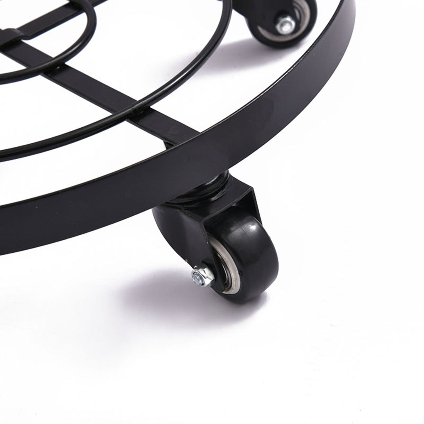 Mobile Flower Stand with Universal Wheels Metal Movable Flower Pot Stand V1294-YM0523-211019LW07-1