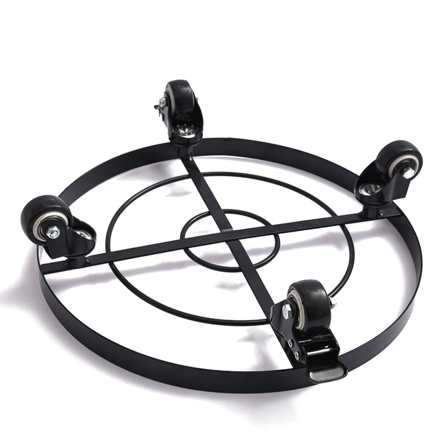 Mobile Flower Stand with Universal Wheels Metal Movable Flower Pot Stand V1294-YM0523-211019LW07-1