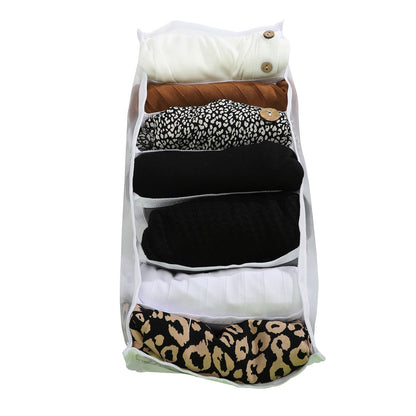 Wardrobe Clothes Organizer Foldable Drawer Clothes Compartment Storage Box for Bedroom Dorm Room V1294-YM0523-211019YA03-1