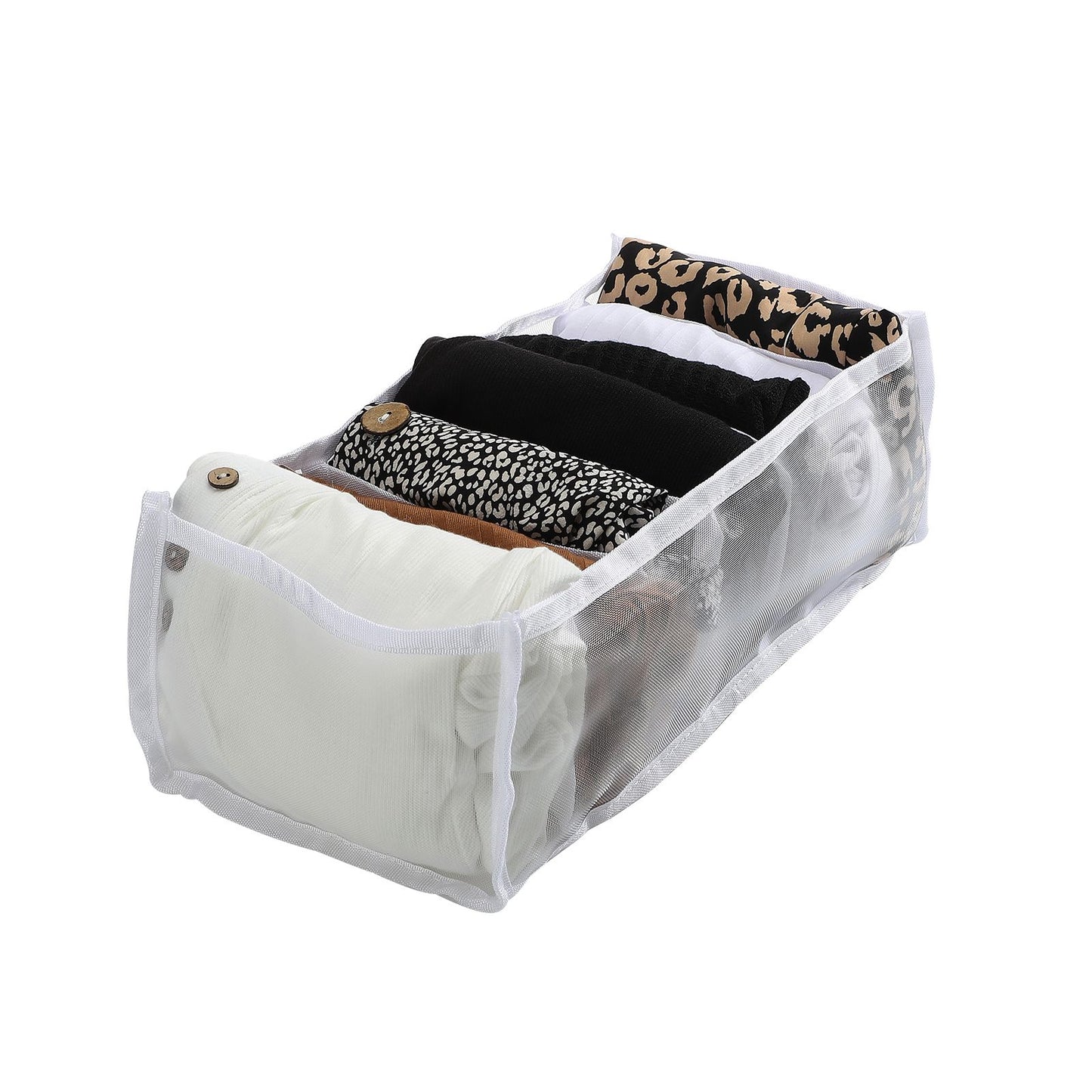 Wardrobe Clothes Organizer Foldable Drawer Clothes Compartment Storage Box for Bedroom Dorm Room V1294-YM0523-211019YA03-1