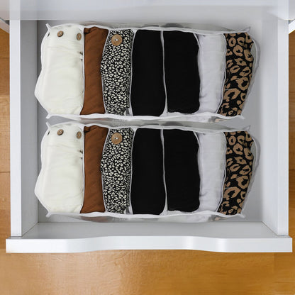 Wardrobe Clothes Organizer Foldable Drawer Clothes Compartment Storage Box for Bedroom Dorm Room V1294-YM0523-211019YA03-1