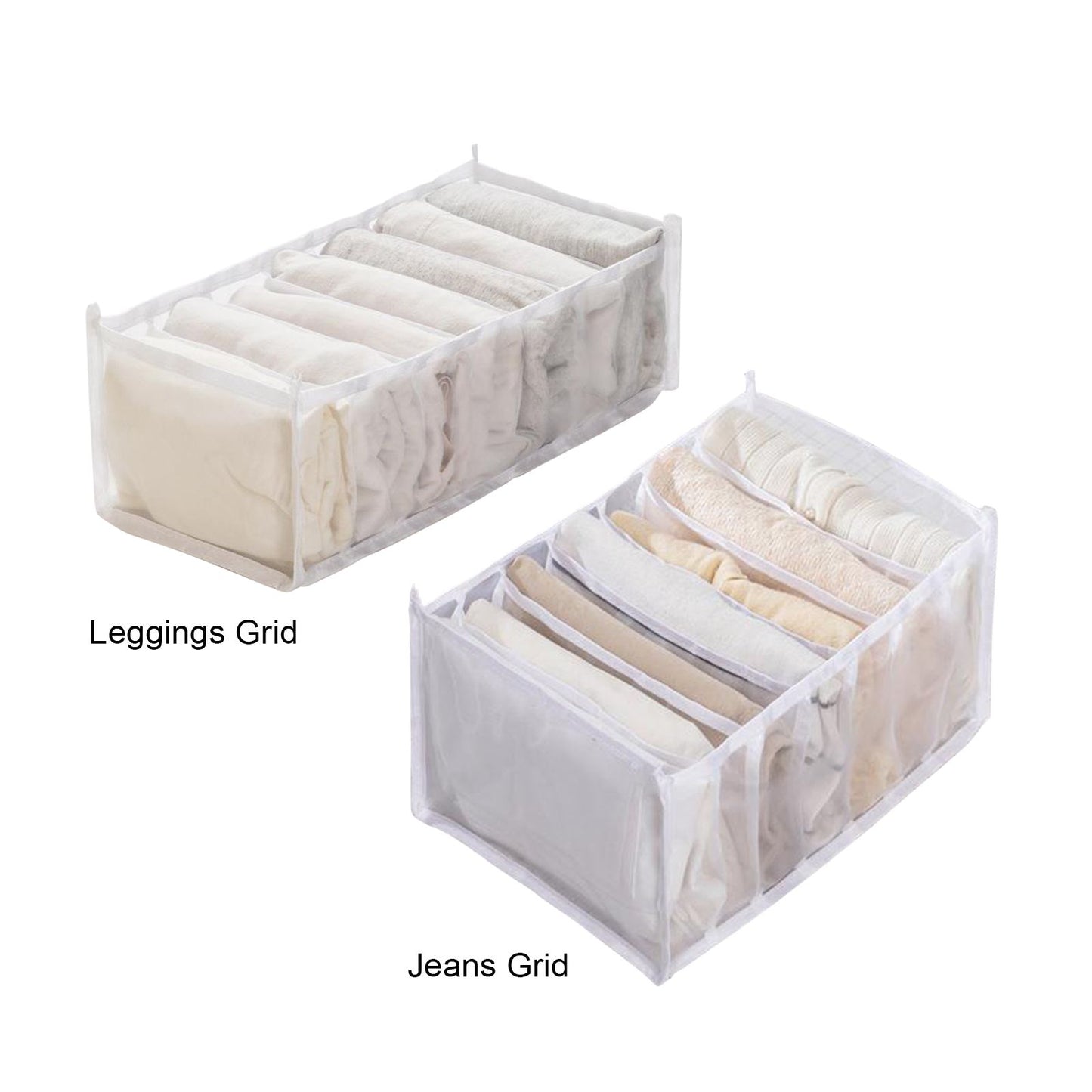 Wardrobe Clothes Organizer Foldable Drawer Clothes Compartment Storage Box for Bedroom Dorm Room V1294-YM0523-211019YA03-1