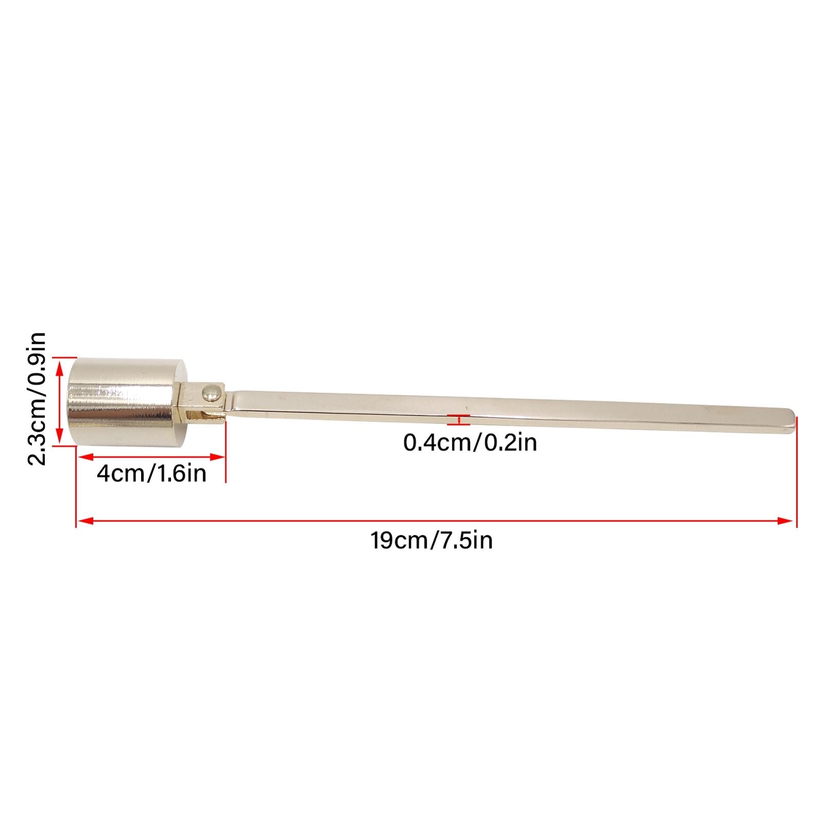 Candle Wick Snuffer Stainless Steel Wick Flame Snuffer Vintage Extinguisher with Long Handle V1294-YM0523-211020XU02-3